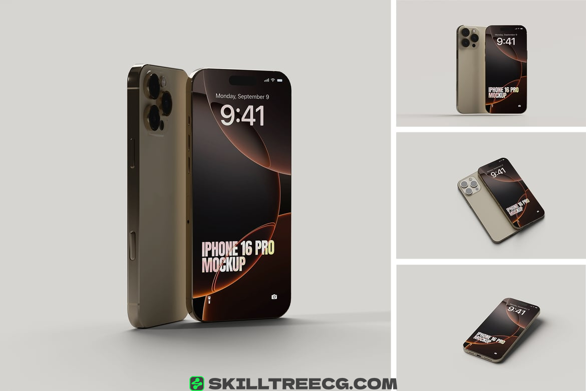 iPhone 16 Pro Mockup（320196）-技能树